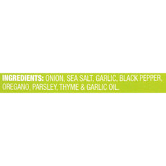 McCormick seasoning shaker dusting vegetables to elevate everyday meals.