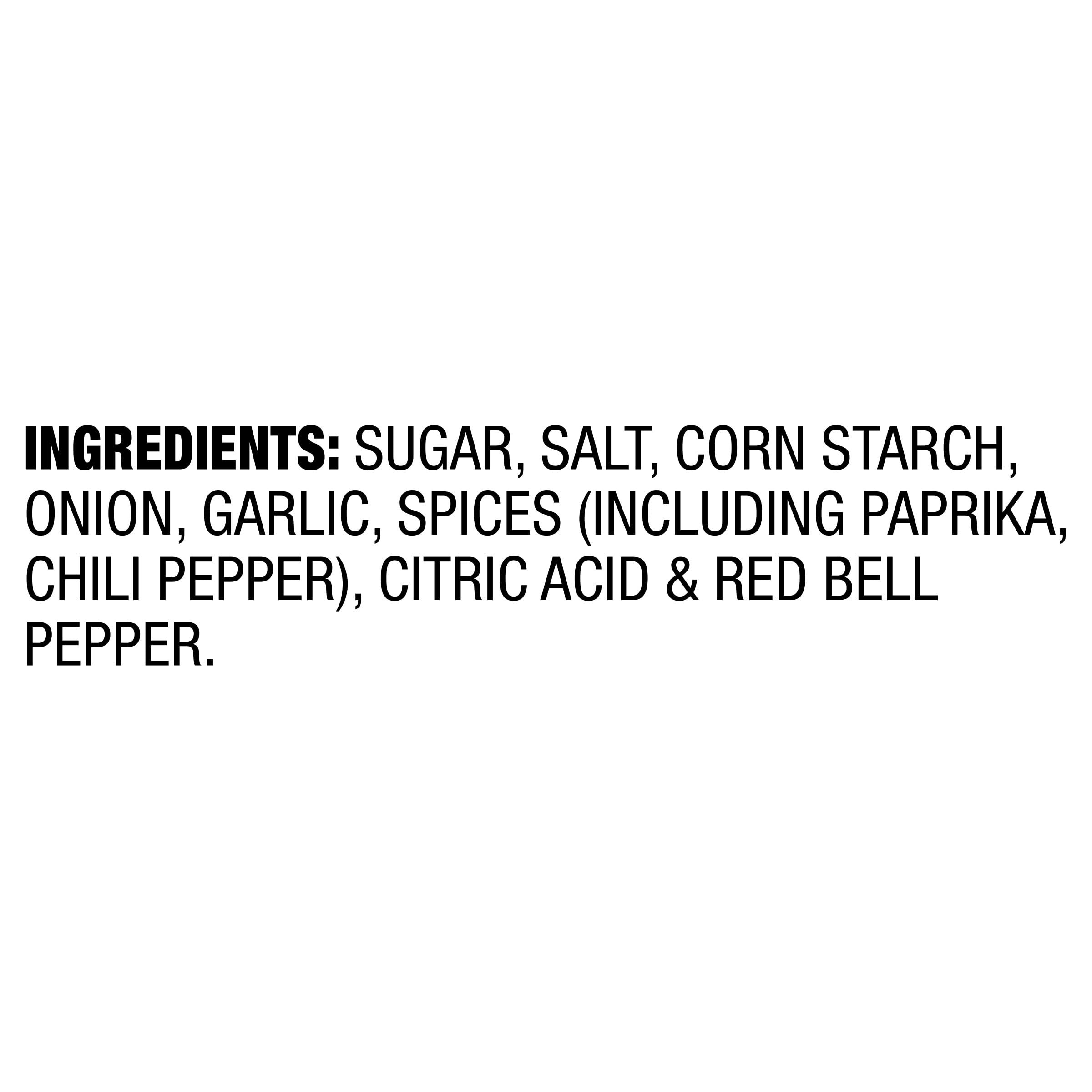Close-up of McCormick Sloppy Joes Seasoning Mix packaging showing no artificial flavors.