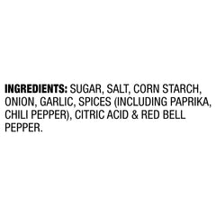 Close-up of McCormick Sloppy Joes Seasoning Mix packaging showing no artificial flavors.