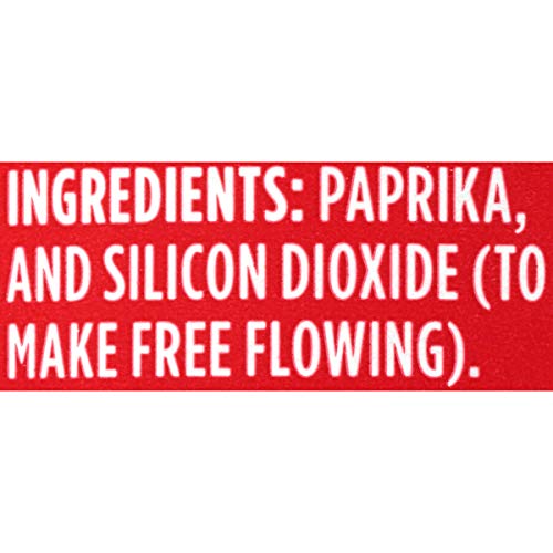 McCormick Smoked Paprika color splash on plated dishes