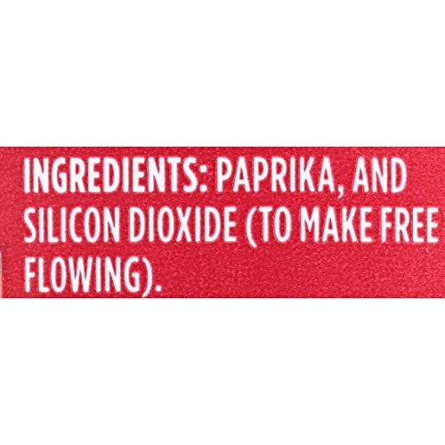 McCormick Smoked Paprika label close-up highlights paella friendly spice