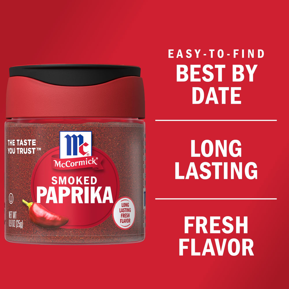 McCormick Smoked Paprika paella dish showing vibrant color