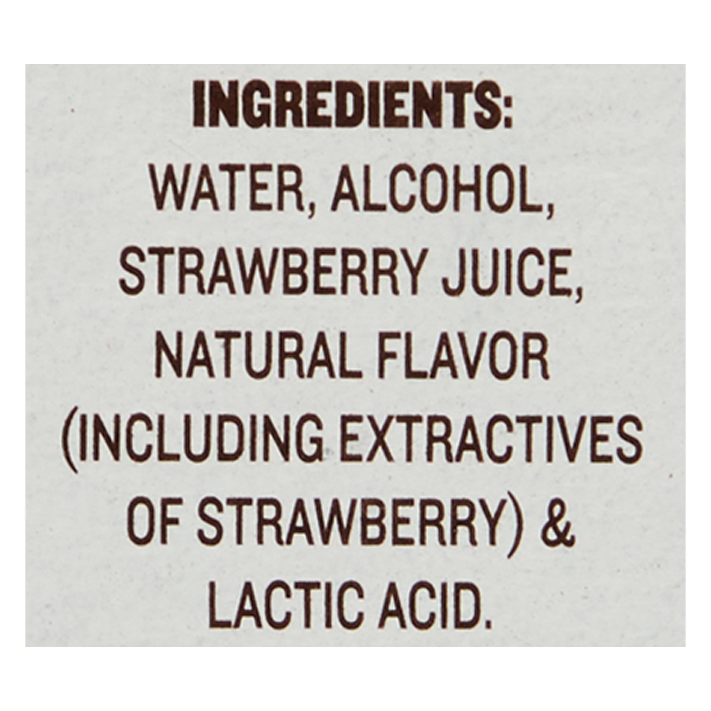 McCormick Strawberry Extract real strawberries visible, adds bright fruit notes to smoothies.