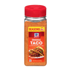 McCormick Taco Seasoning Mix original bottle ready for quick weeknight tacos