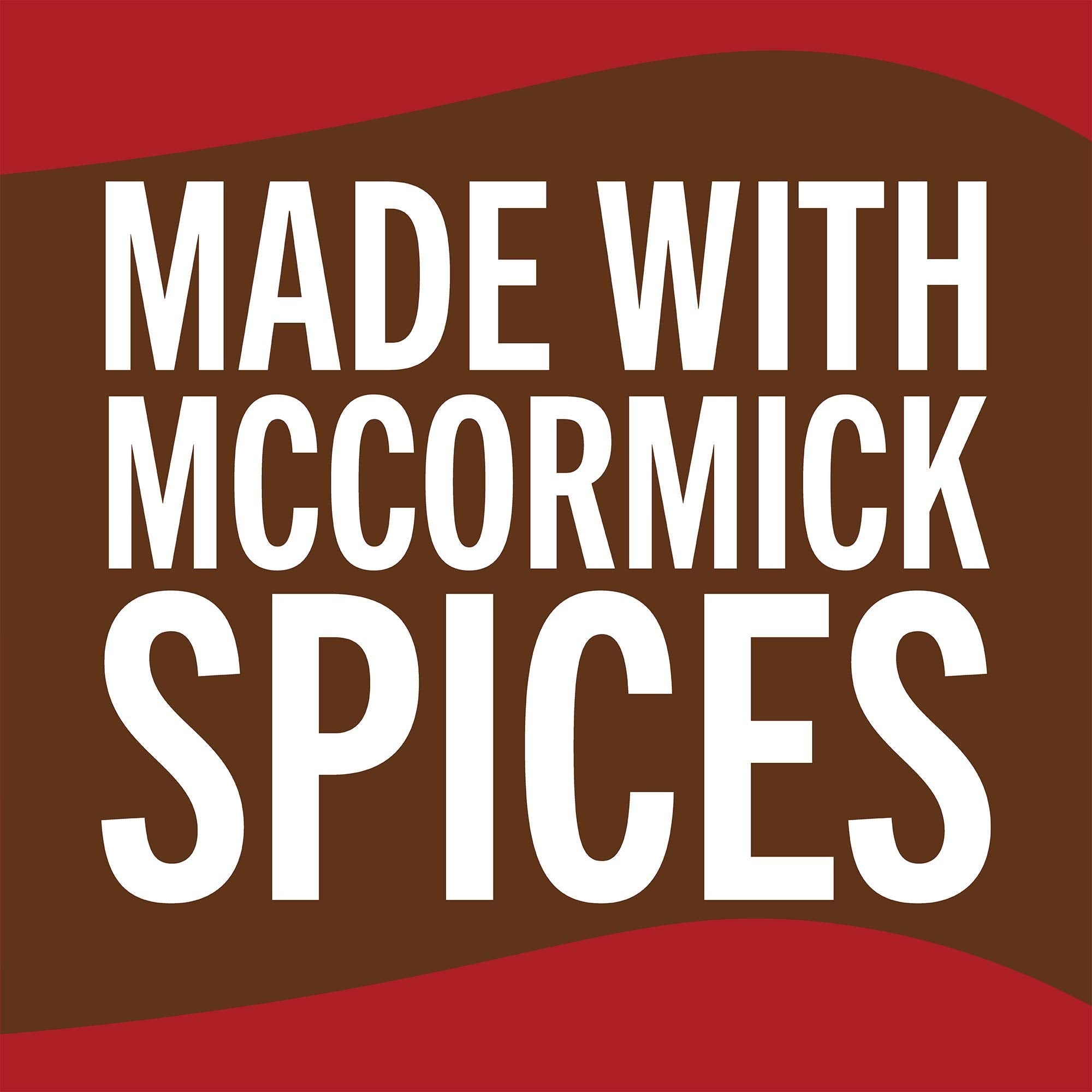McCormick Tex-Mex chili on the stove, a quick 20-minute dinner option.
