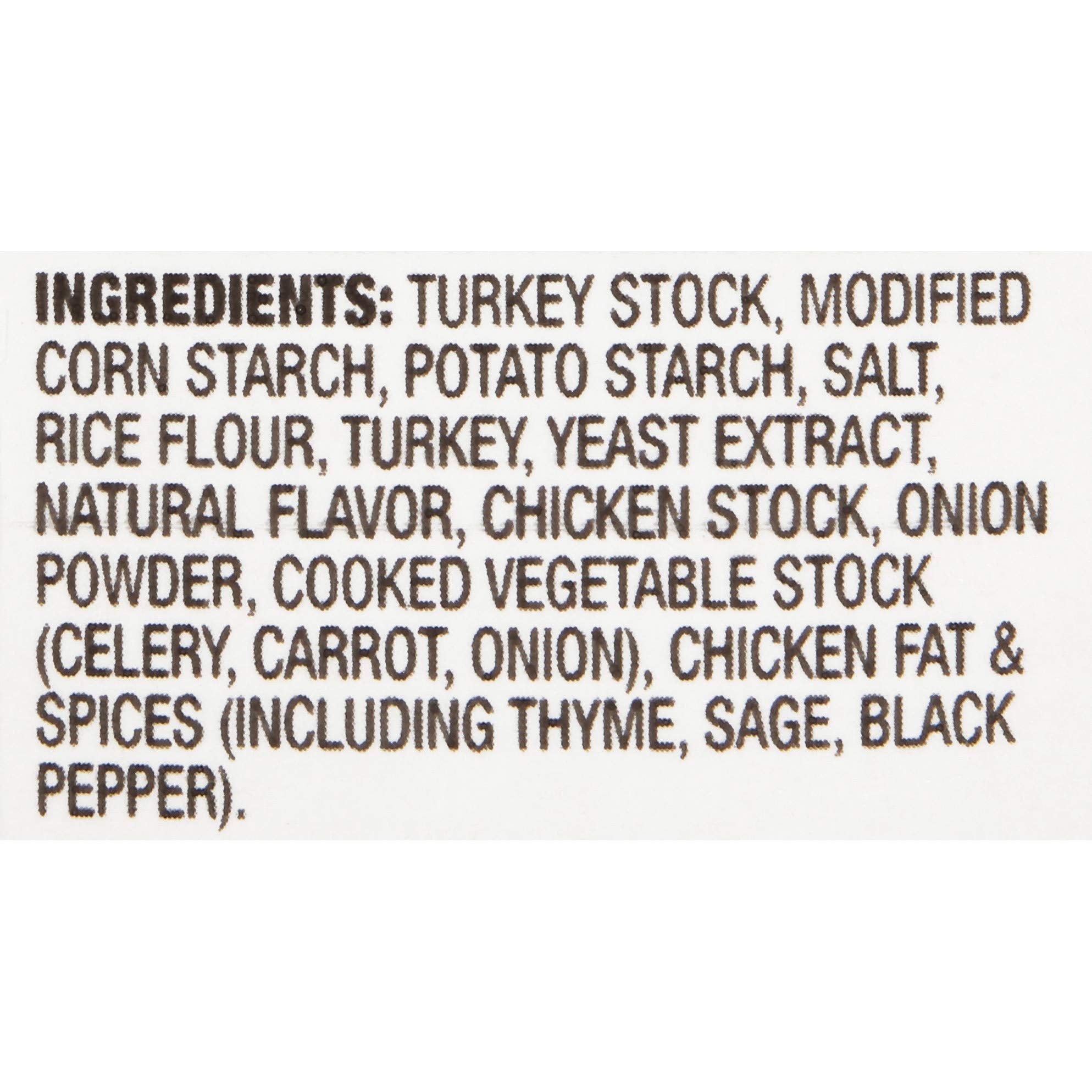 Close-up of the easy-pour spout on McCormick Turkey Gravy for mess-free serving.