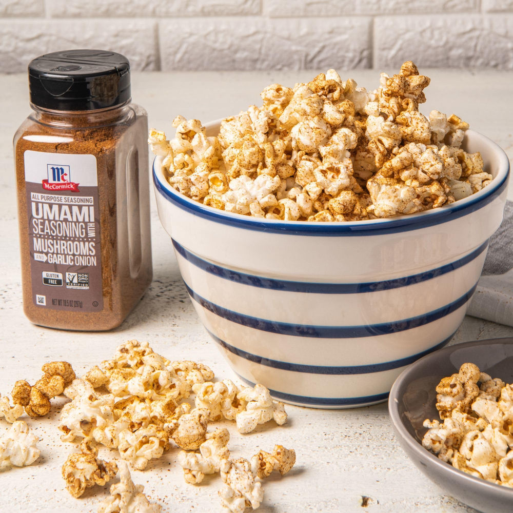 McCormick Umami Seasoning pasta-dish presentation boosts flavor in pasta dishes.