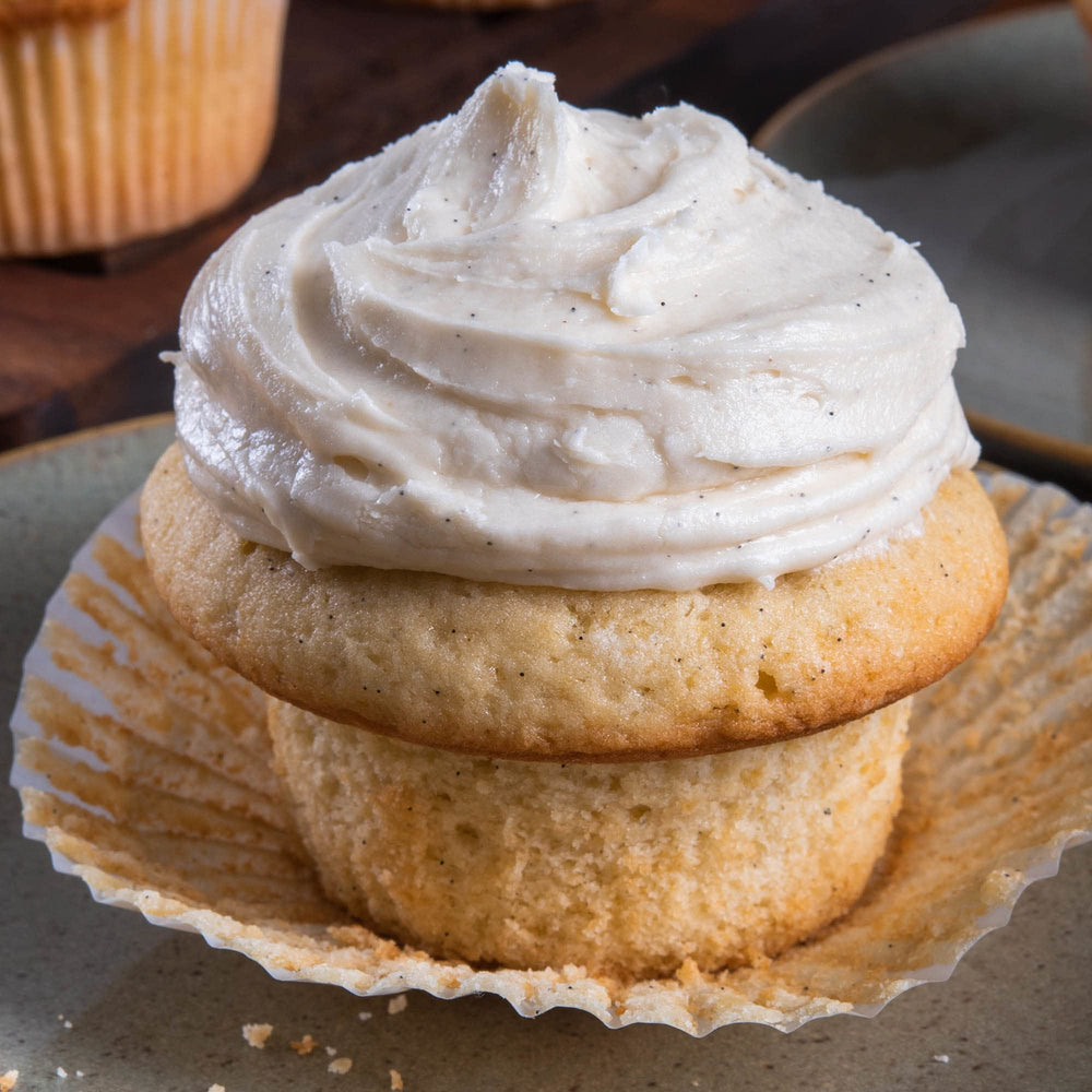 McCormick Vanilla Bean Paste cookies and cakes with visible specks