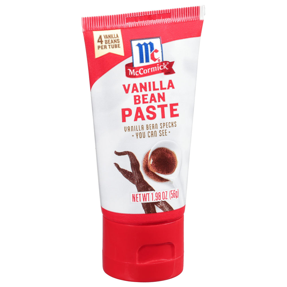 McCormick Vanilla Bean Paste pour shows rich vanilla flavor for desserts