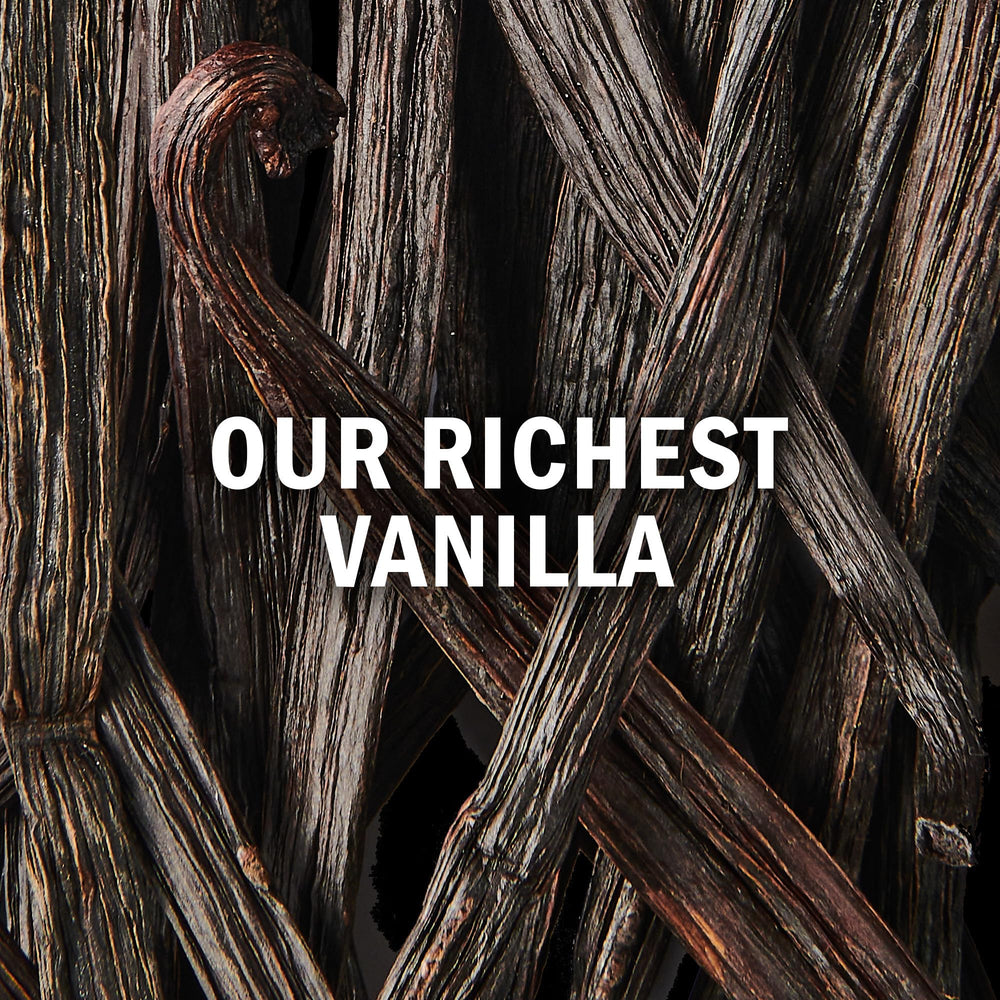 McCormick Vanilla Extract sustainability info emphasizing Rainforest Alliance beans