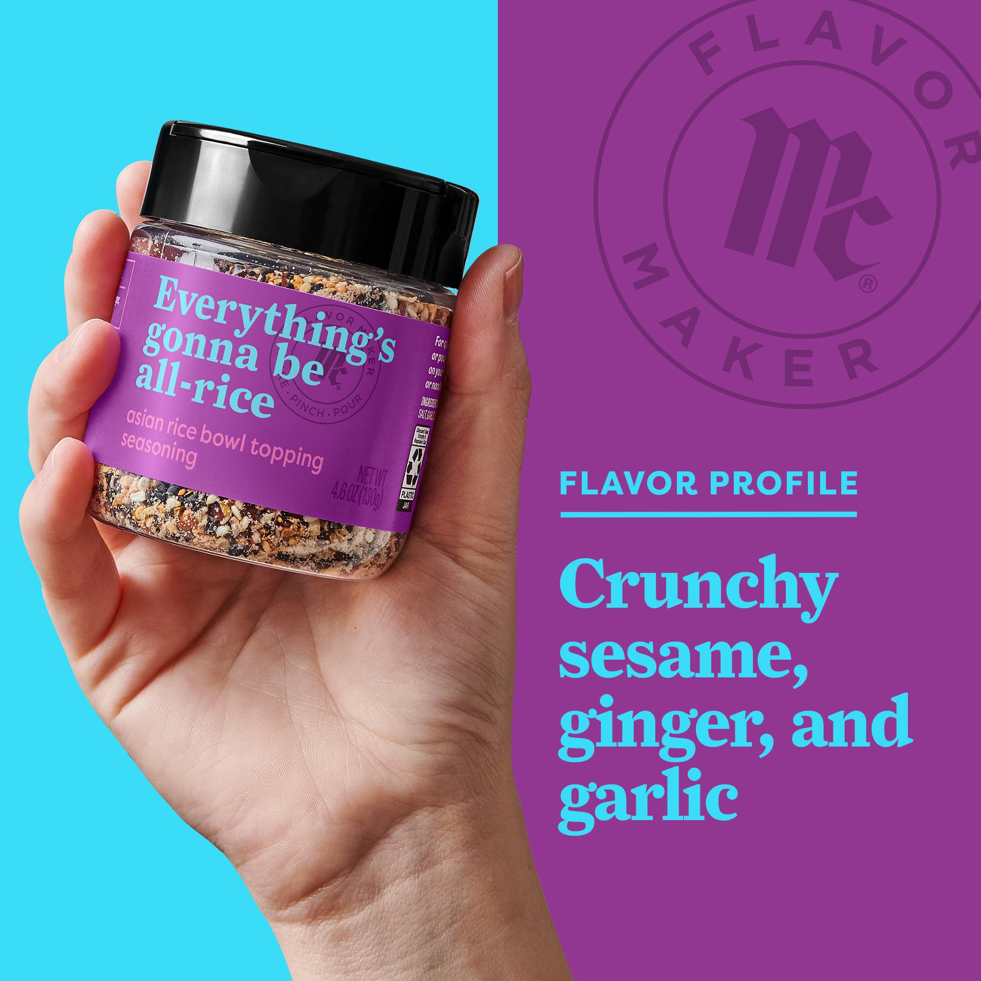 McCormick Veggie Fried Rice Topping adds quick flavor to weeknight meals