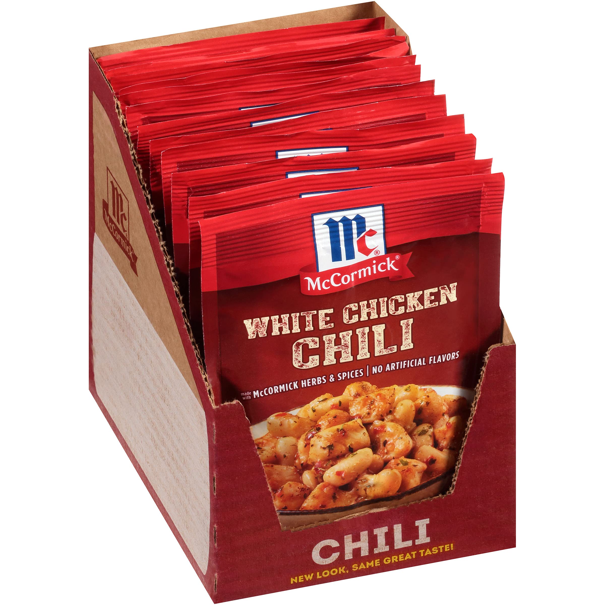 McCormick White Chicken Chili Seasoning Pack-12 ready for quick weeknight dinners