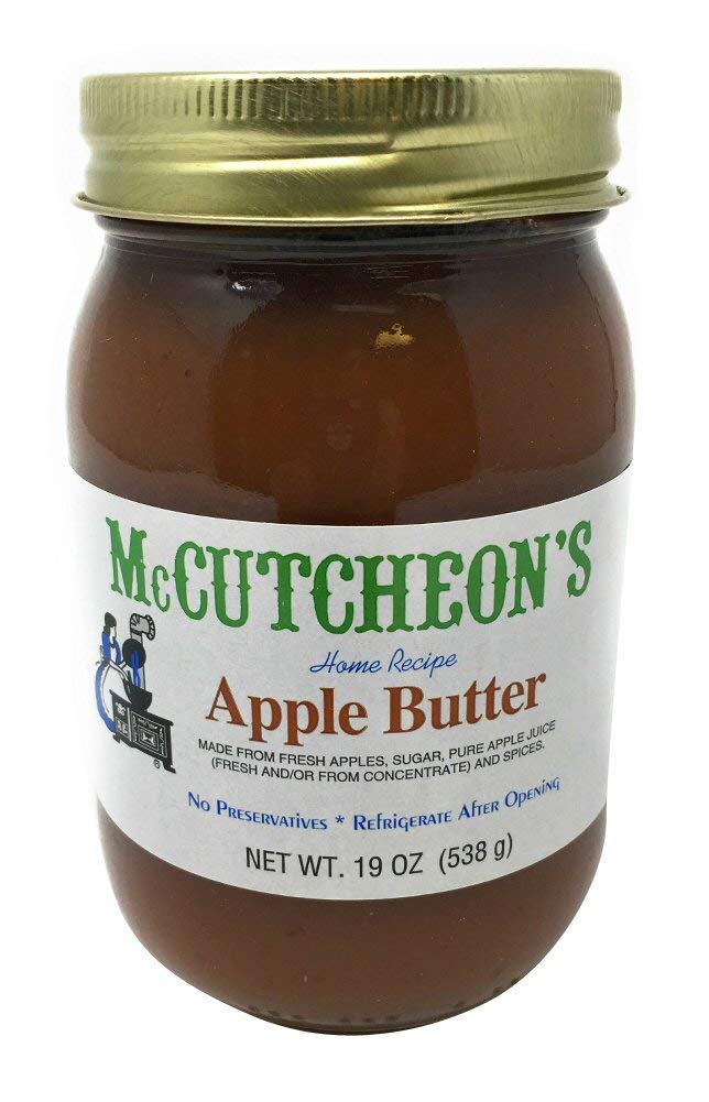 McCutcheon’s Apple Butter jar ready for toast or cake filling