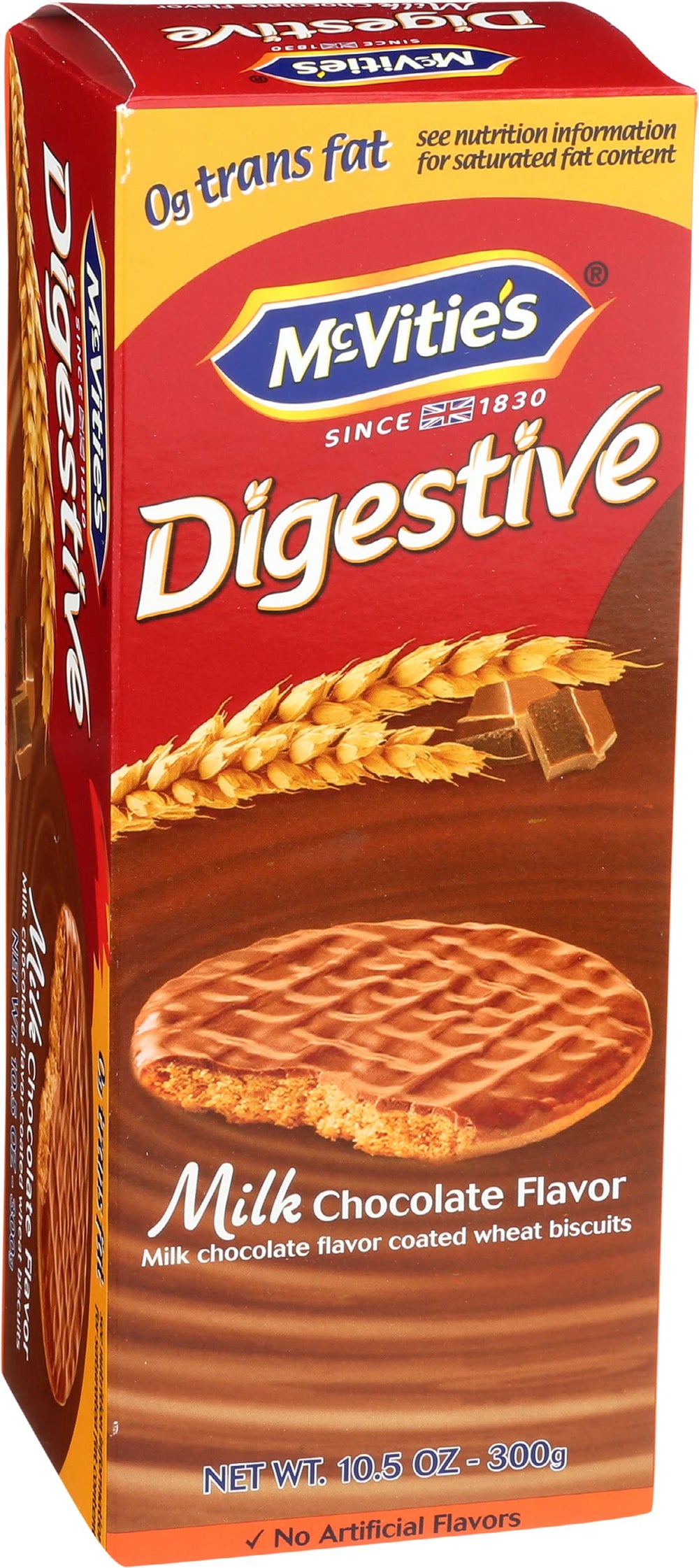 McVitie's Digestive Milk on a serving dish, ready for sharing.