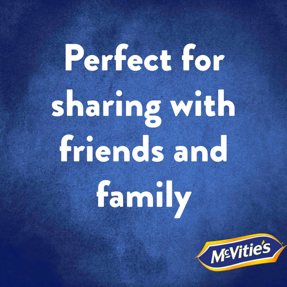 Open 400g family pack ready for a tea-time moment with McVitie's.