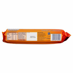 McVitie's Ginger Nut close-up texture, crisp snap for snacking.