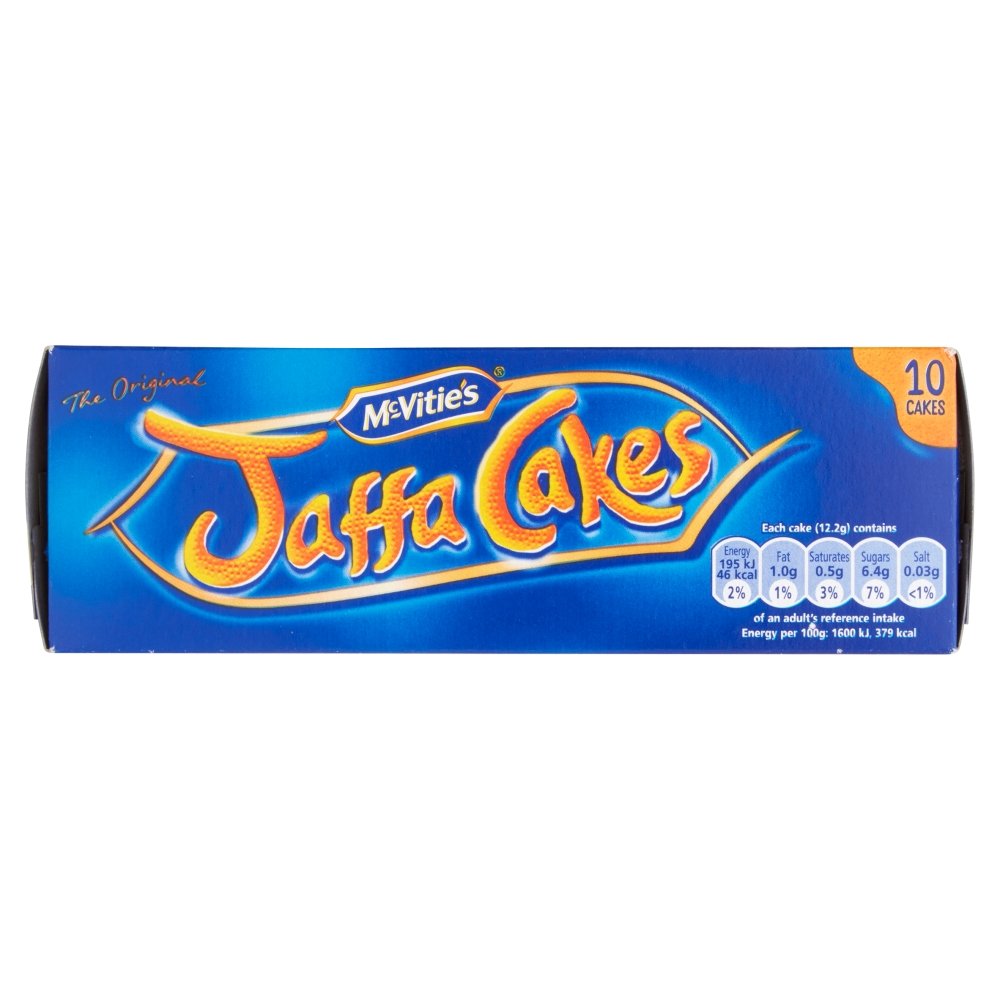 McVitie's Jaffa Cakes orange centre with crackly chocolate, ideal teatime treat