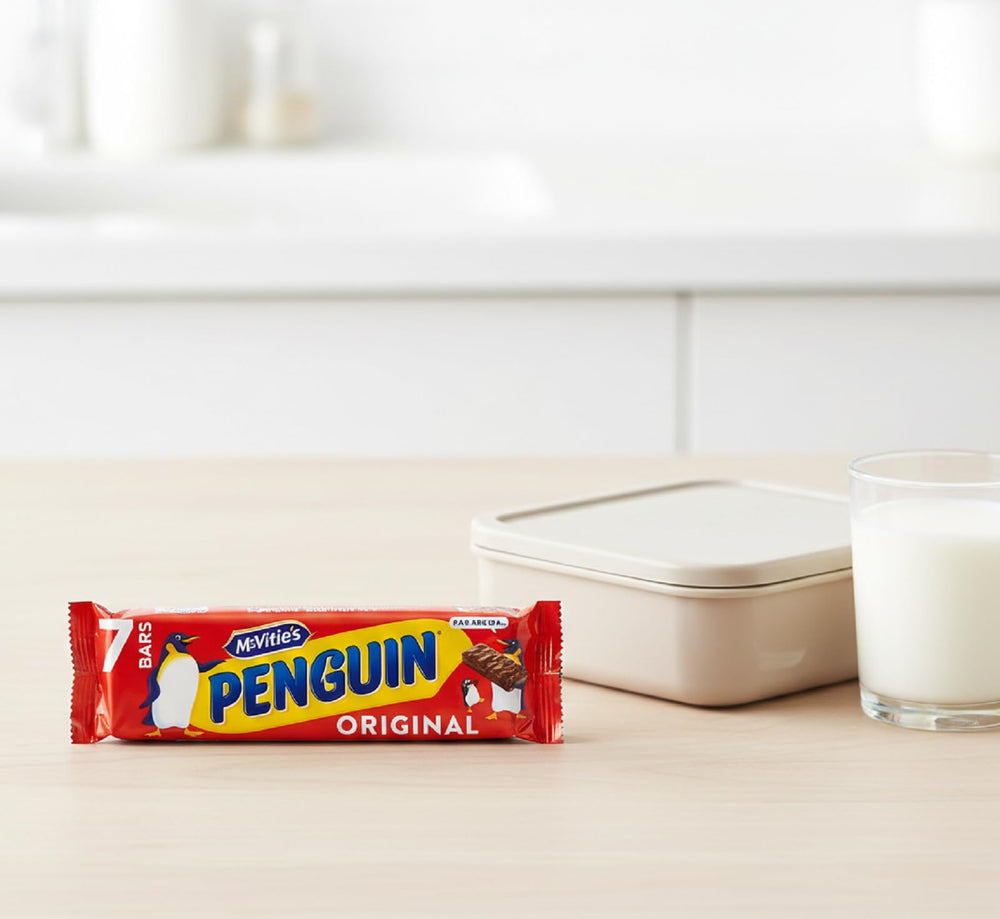 McVitie's Penguin Bar 7pk picnic friendly snack outdoors