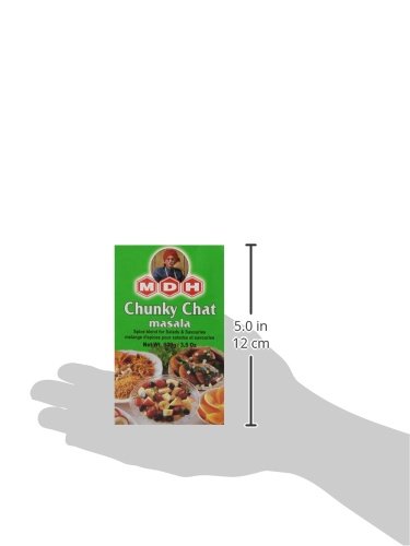 MDH Chunky Chat Masala dusted on salads for savory warmth