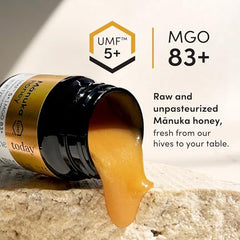 Me Today Manuka Honey UMF 5+/MGO 83+ label confirms authenticity