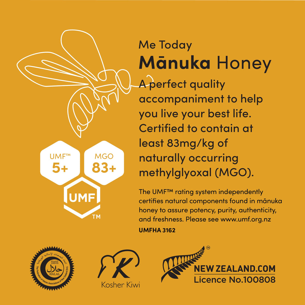 Me Today Manuka Honey on toast or in tea offers daily flavor moments