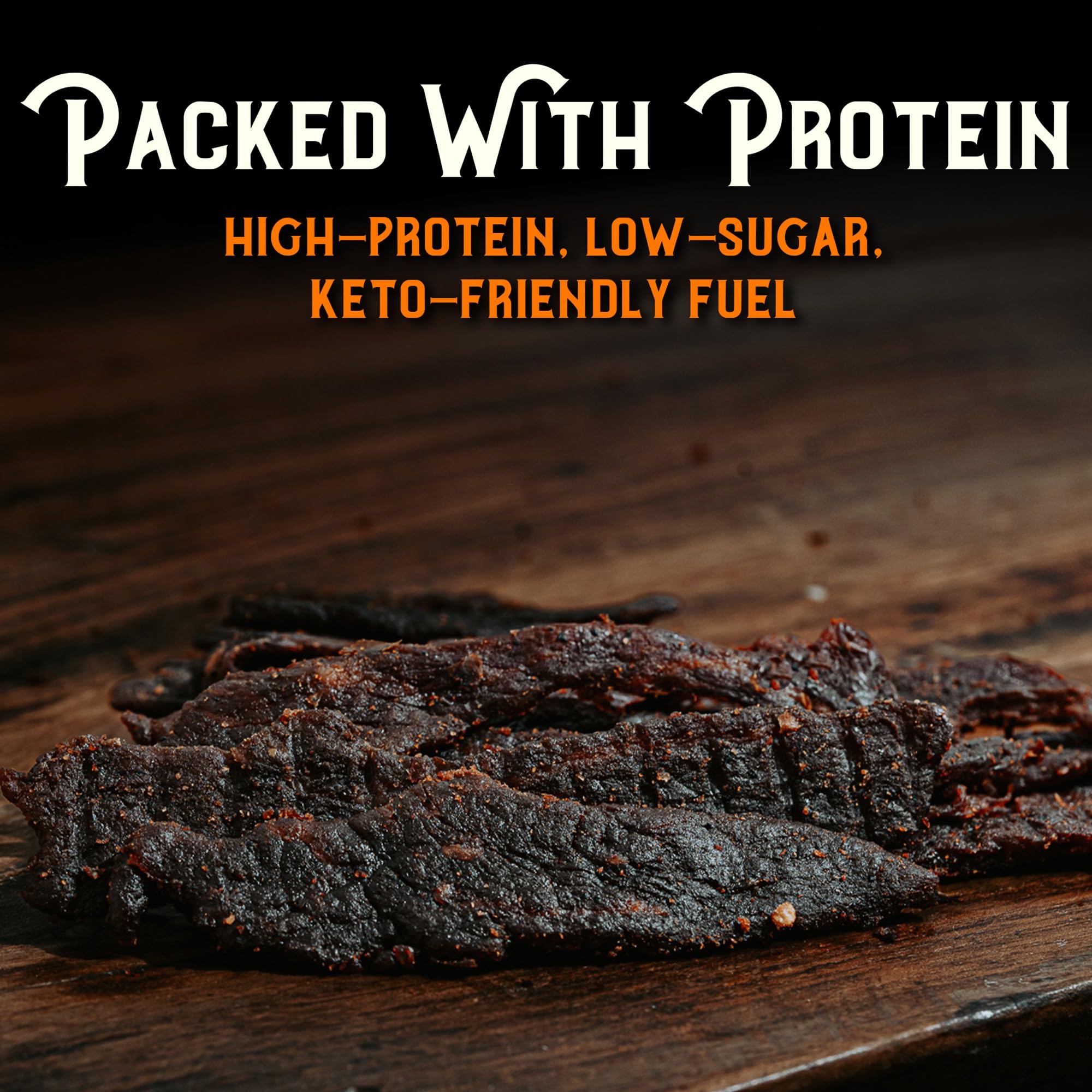 Meat Artisan Wagyu jerky as a snack during outdoor activities