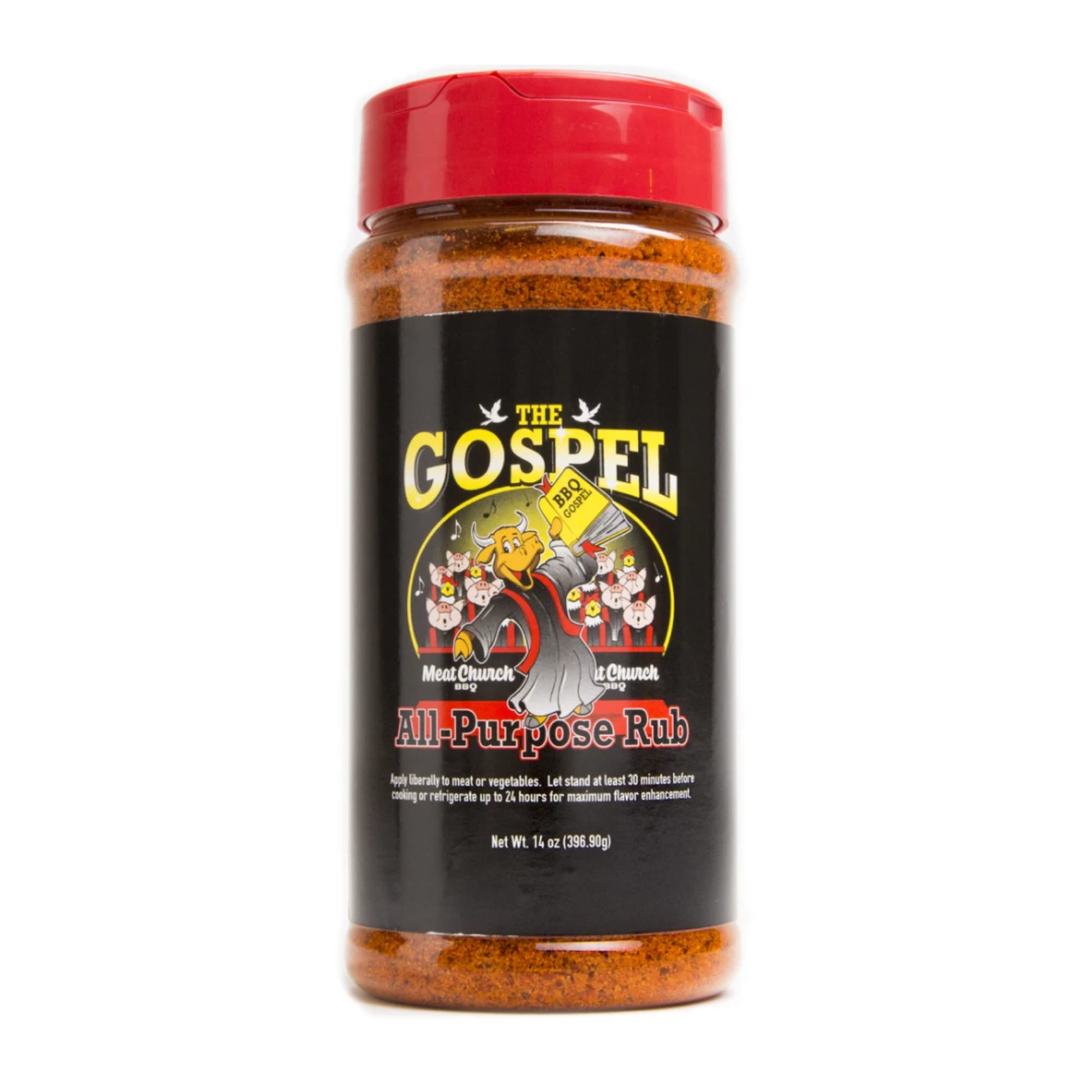 Meat Church Fab 5 variety rubs closeup highlighting diverse flavor profiles for grilling and smoking.