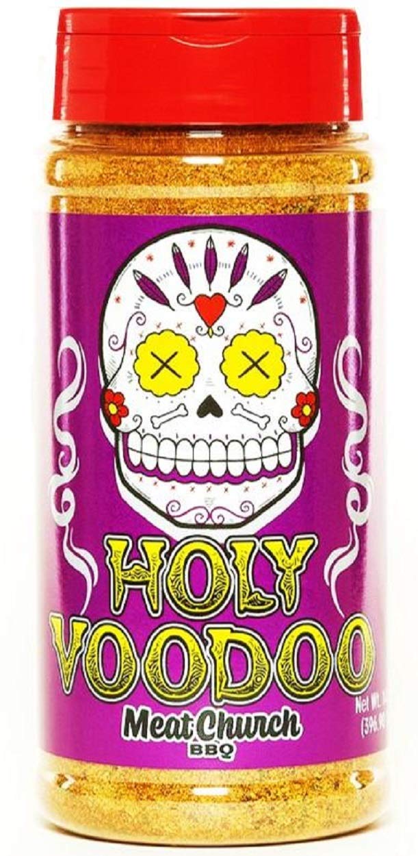 Meat Church rubs on grilled meats and vegetables for balanced, versatile flavor.