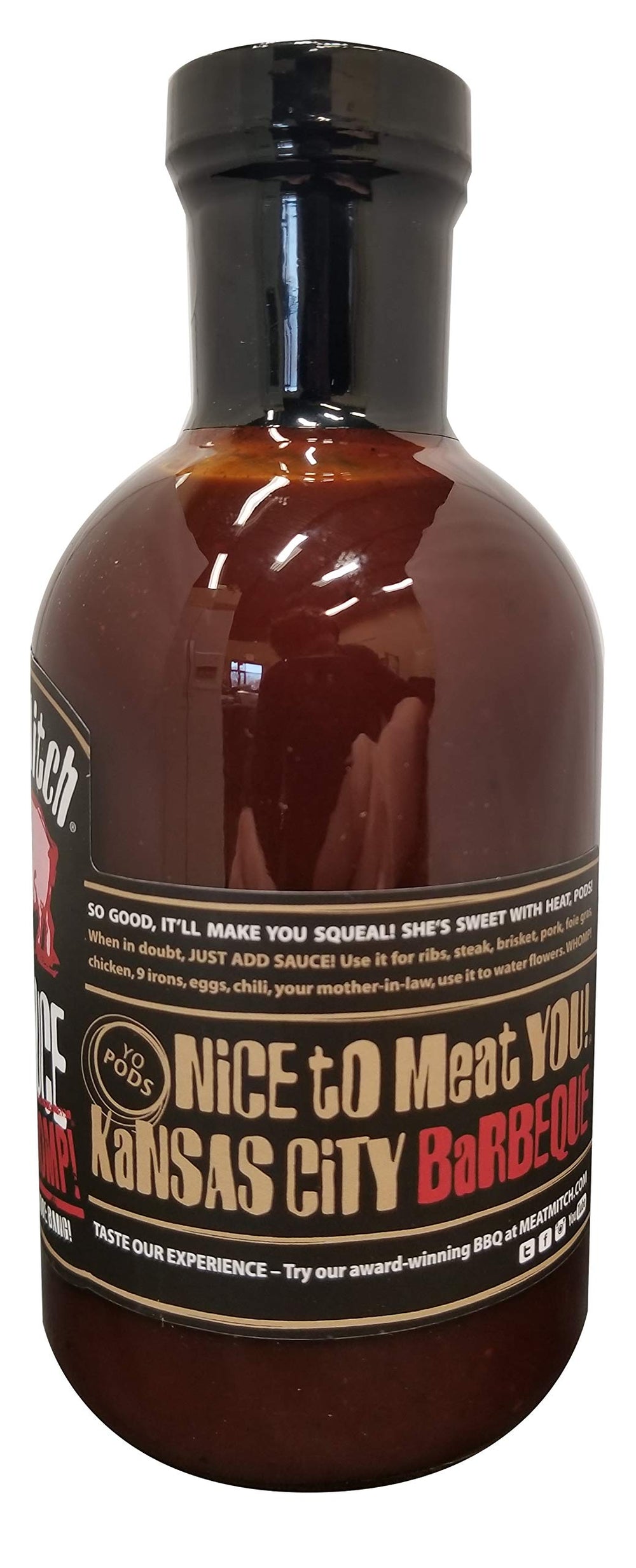 Meat Mitch WHOMP! kitchen scene suggests versatile grilling use