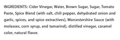 Meat Mitch WHOMP! label close-up showing KC-style sweet and spice mix