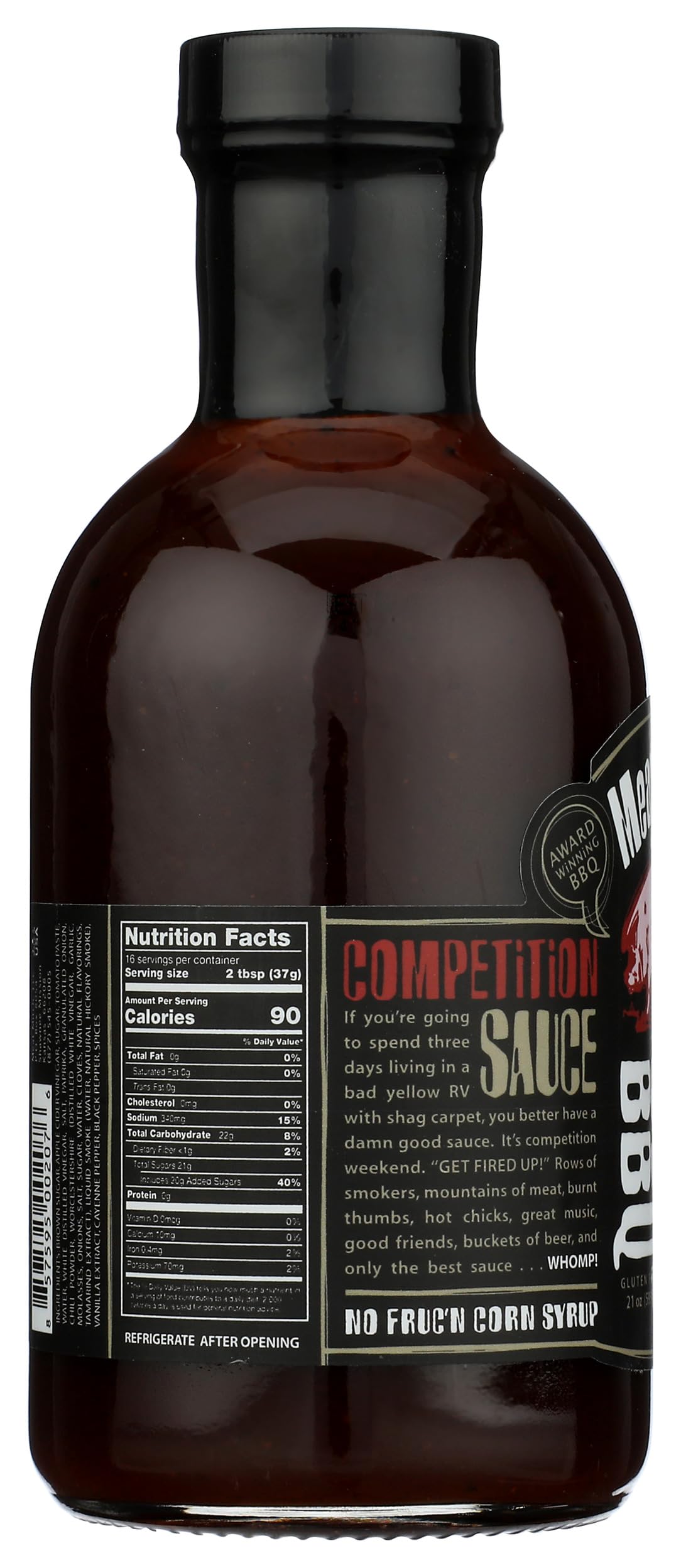 Meat Mitch WHOMP! bottle pouring stream ideal for marinades.