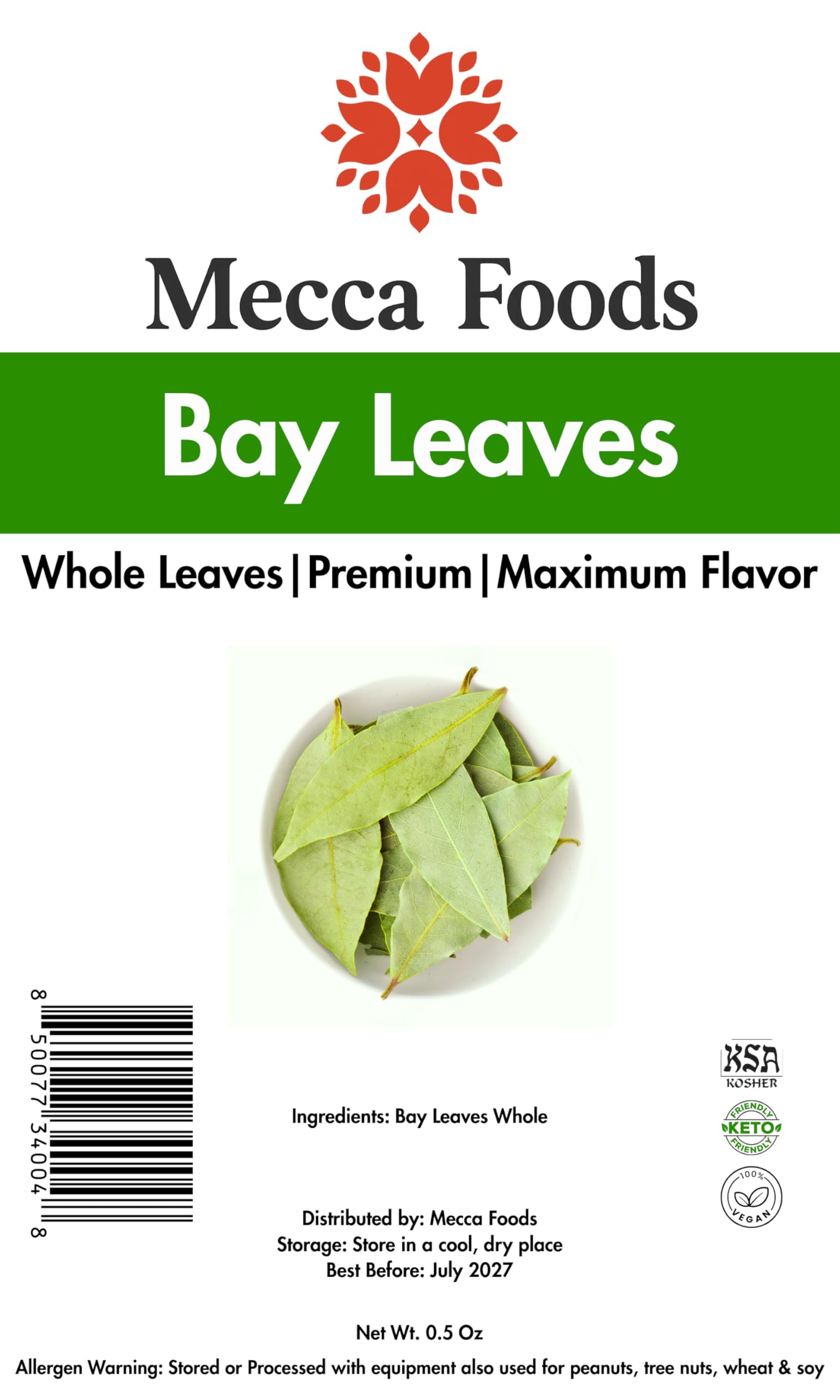 Open the pouch and smell the bold, aromatic, herbaceous character.