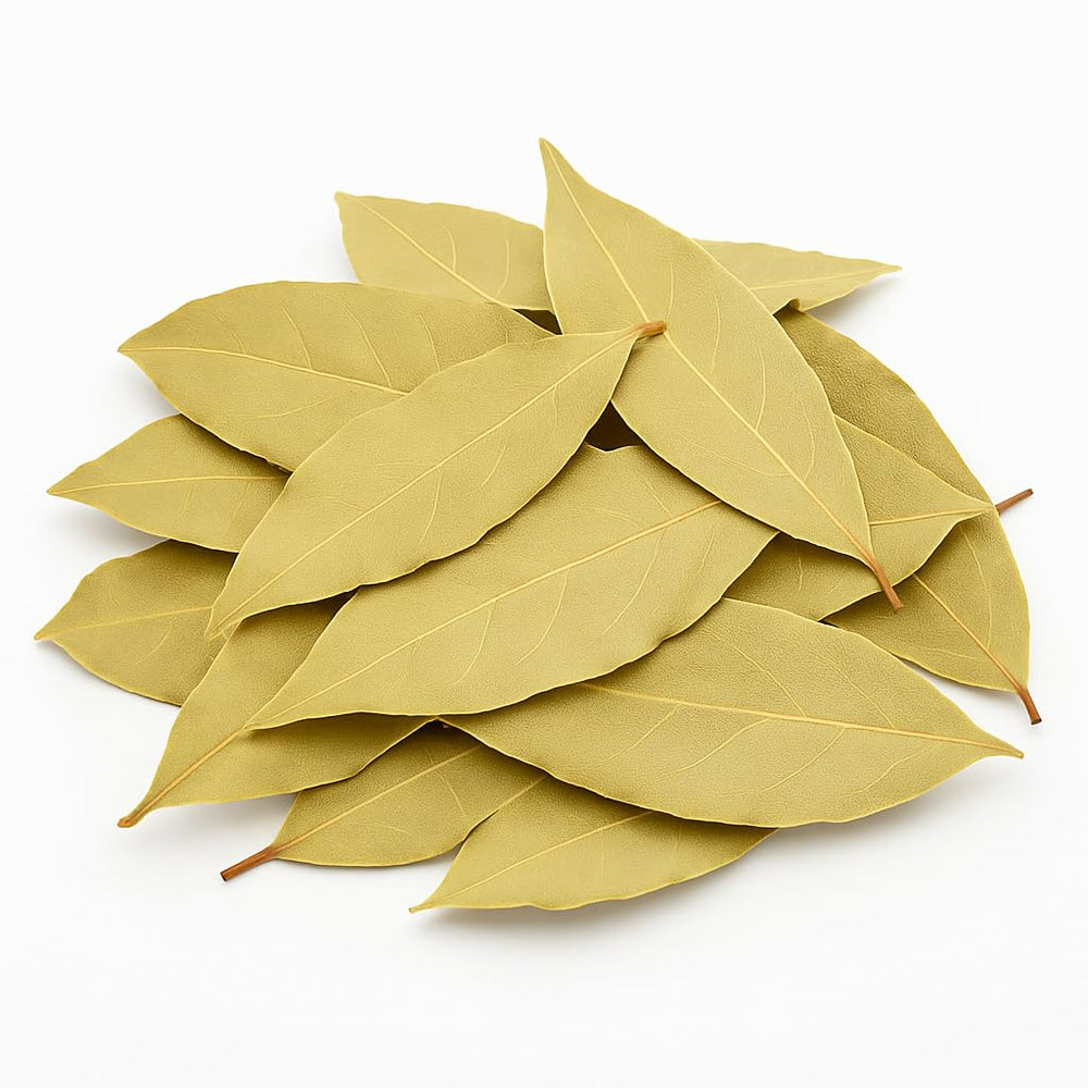 Mecca Foods bay leaves add delicate, herbal nuance to broths and stews.