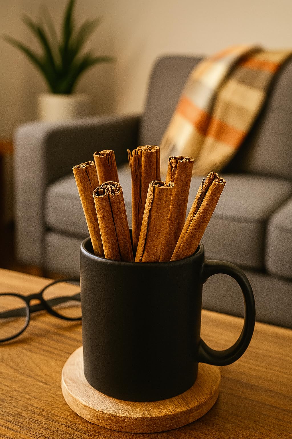 Mecca Foods premium Ceylon cinnamon sticks in stylish label jar