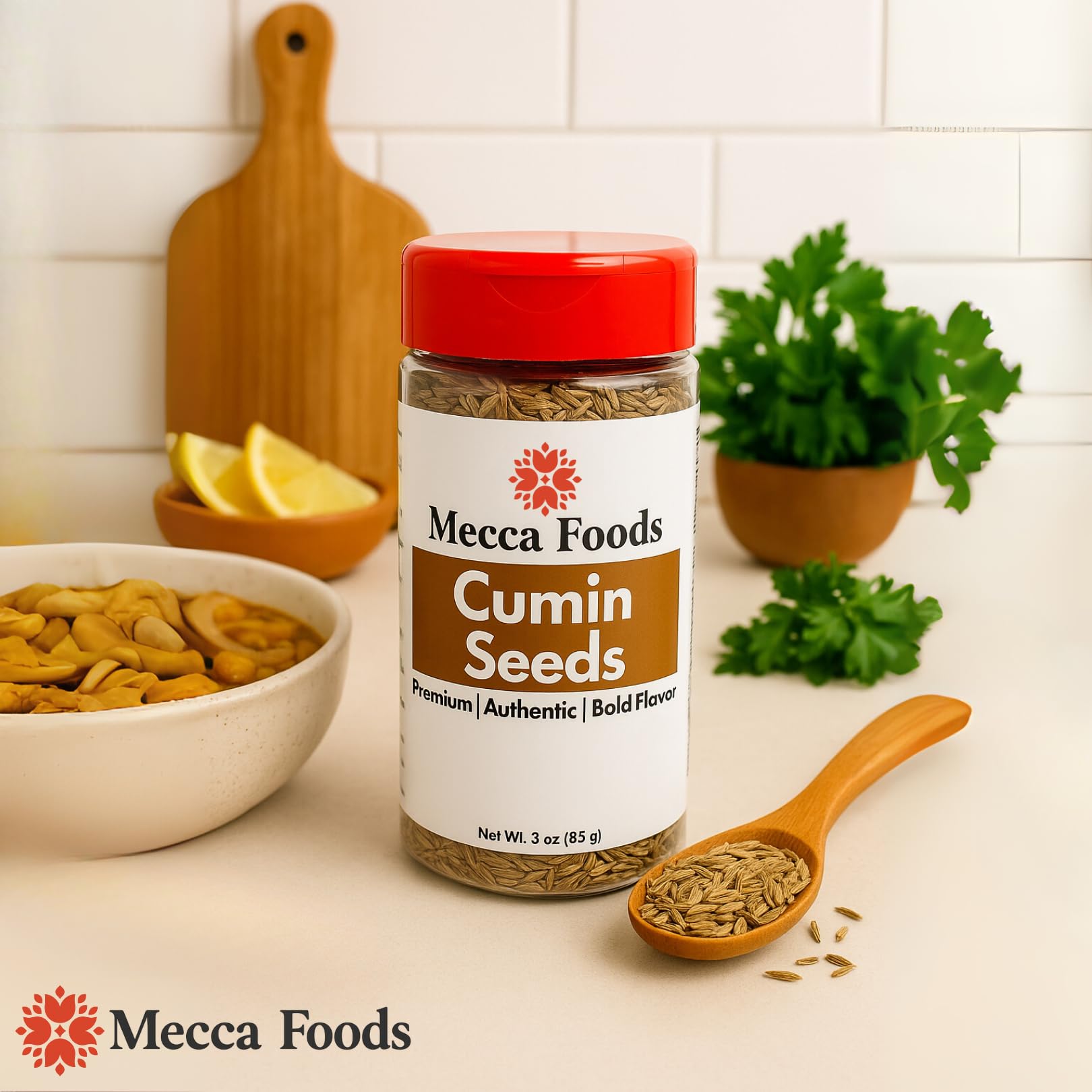 Mecca Foods cumin seeds in a curry dish adding warmth