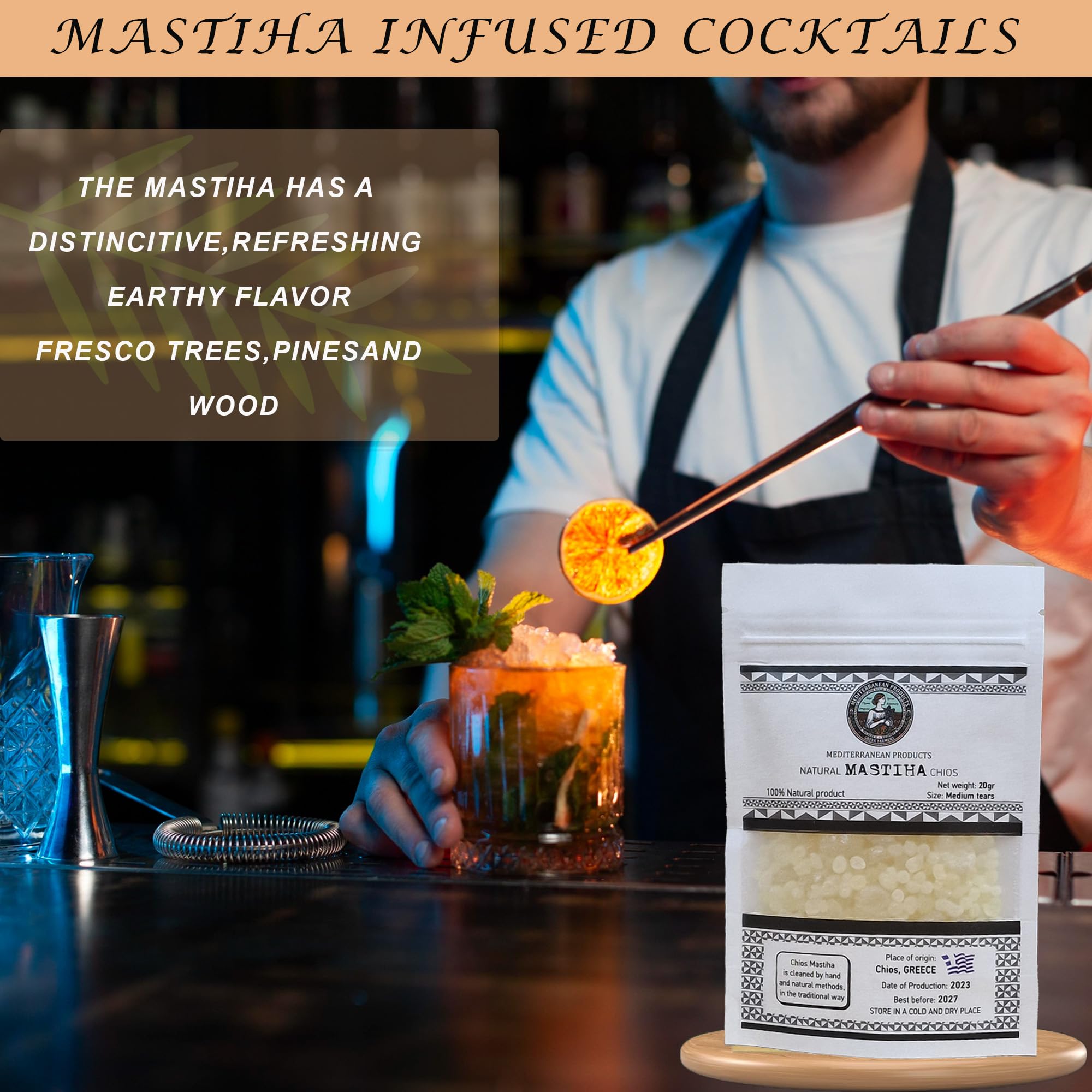 Mediterranean Products Greek Farmers Mastiha Tears traditional harvest origin