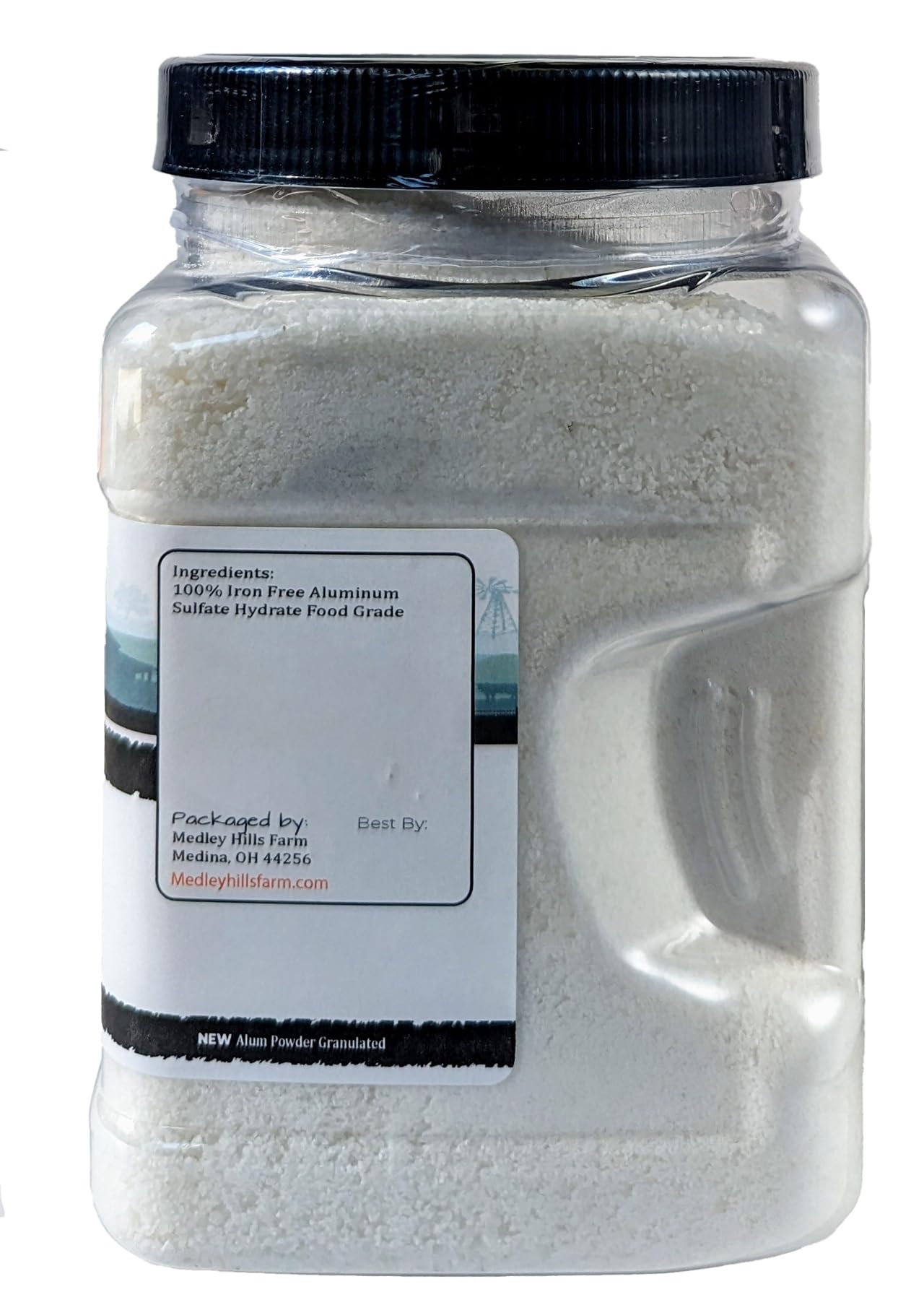 Medley Hills Farm Alum Powder for pickling enhances crunch in homemade preserves