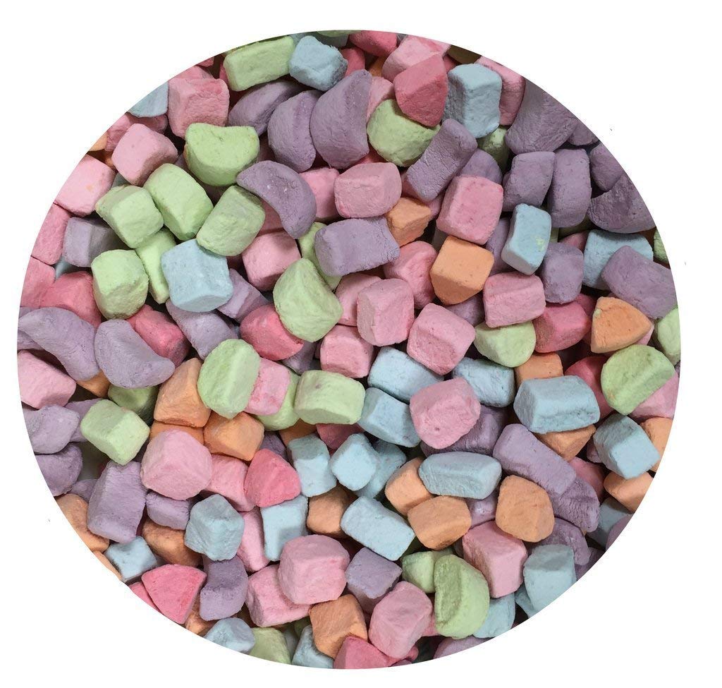 Medley Hills Farm colorful marshmallows ready to sprinkle into drinks.