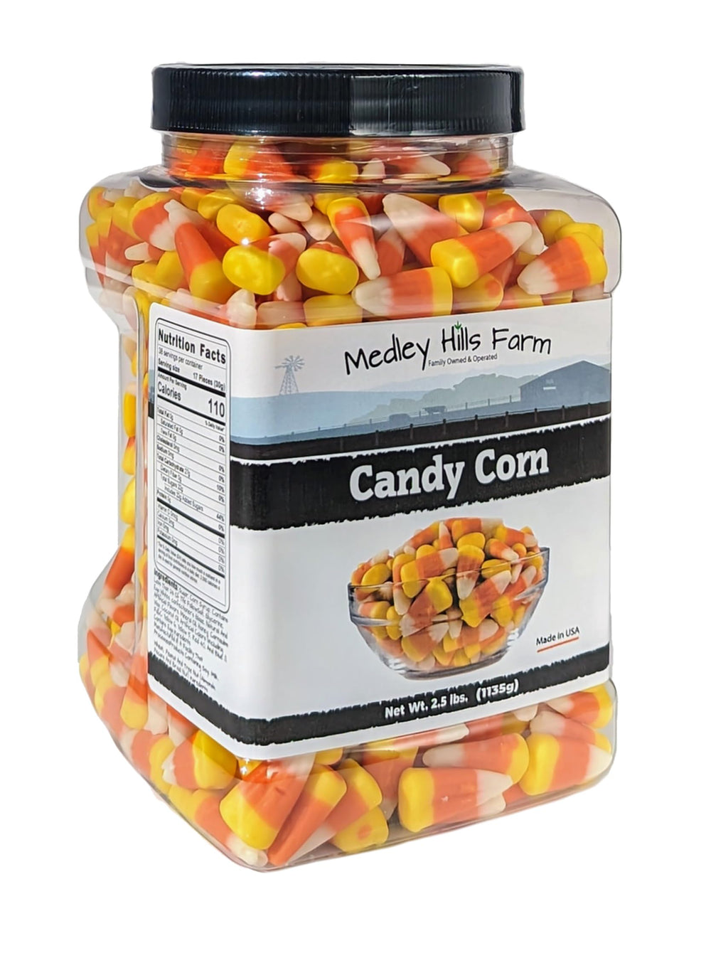 Medley Hills Farm old-fashioned candy corn for nostalgic snacking