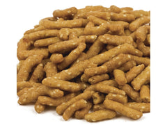 Medley Hills Farm sesame sticks close-up showing crispy texture ideal for salads