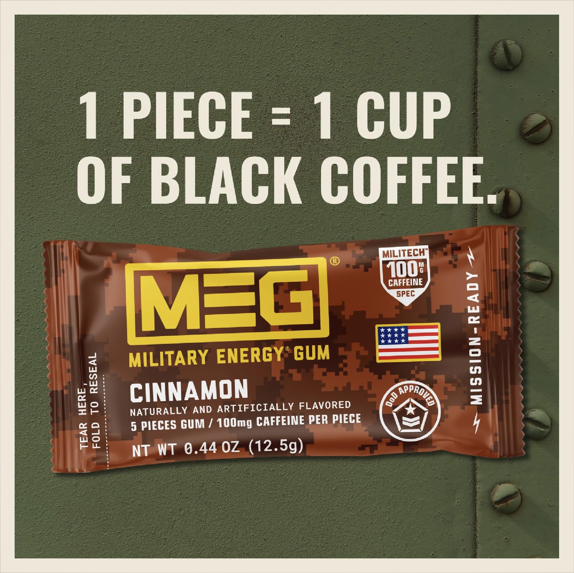 MEG Made-in-USA label on packaging indicating quality production