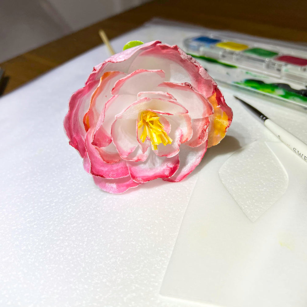 MeganJDesigns wafer paper enables delicate edible decorations.