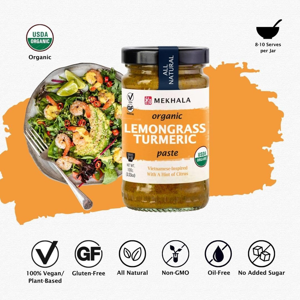 Mekhala paste used as a marinade for vegetables and seafood