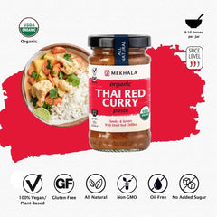 Mekhala Red Curry Paste ingredients blend emphasizing authentic Thai spices