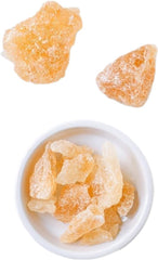 Mekoman Premium Rock Sugar crystal pieces ideal for beverages and candied treats.