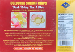 Mekoman Shrimp Crackers crispy closeup showing airy crunch