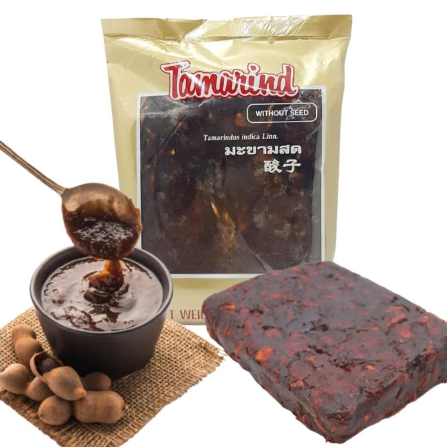 Mekoman tamarind paste sweet-tangy glaze ideal for sauces and marinades