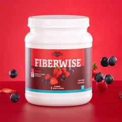 Melaleuca FiberWise Drink-Berry serving cup ready to blend with water or milk.