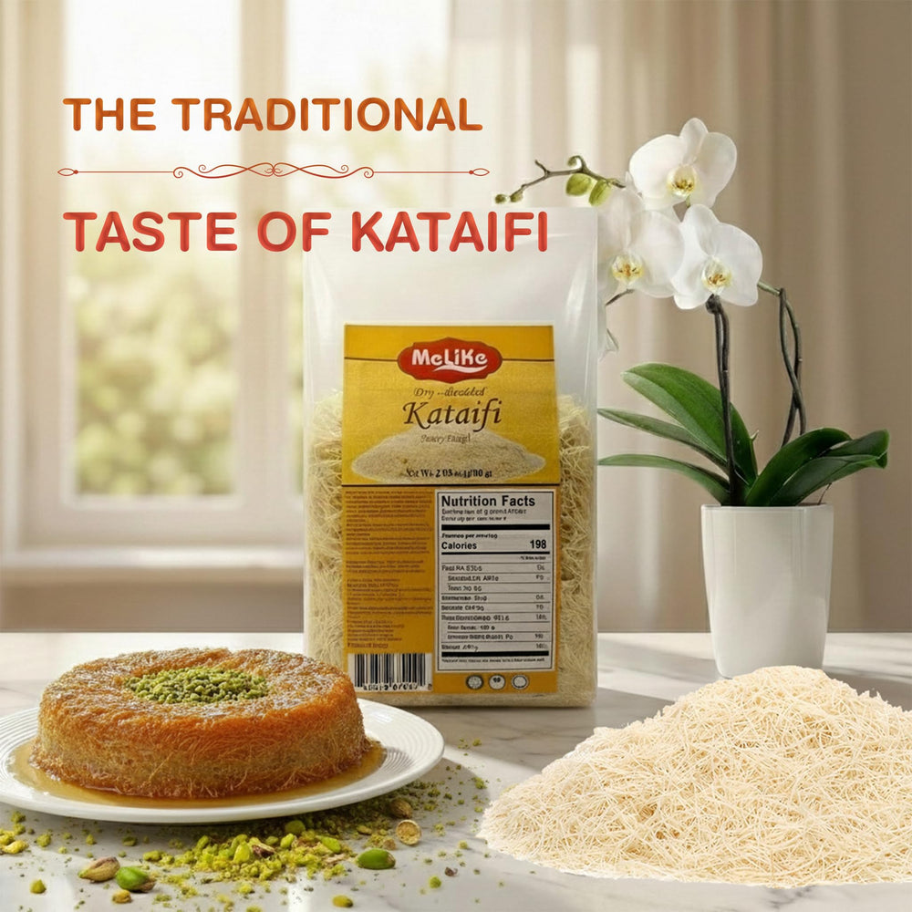 Melike kataifi dough Dubai chocolate bar ready, ideal with pistachio cream desserts.
