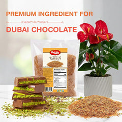 MELIKE Kataifi golden threads perfect for creating delicate kadayıf baklava layers.